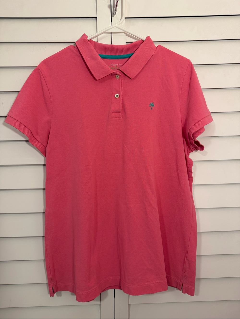 Women’s Lilly Pulitzer Resort Fit Pink Pique Polo